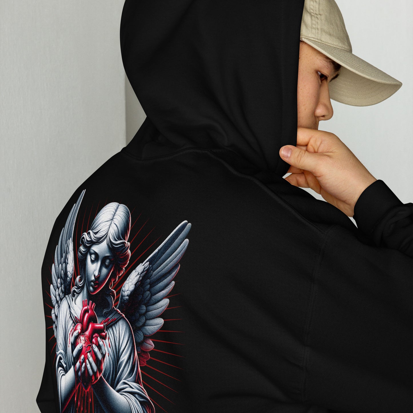 SUDADERA CON CAPUCHA SALMO 34:18